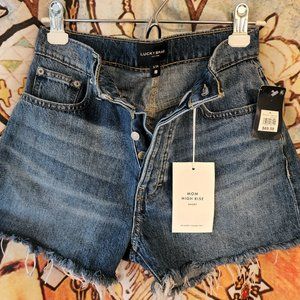 Lucky Brand Mom High Rise denim shorts size 2/26